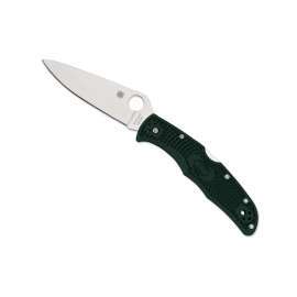 SPYDERCO ENDURA 4 FRN BRITISH RACING GREEN ZDP-189 POCKET KNIFE