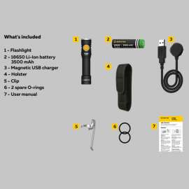 ARMYTEK PRIME C2 PRO LED ZAKLAMP