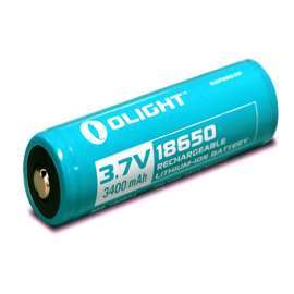 BATTERIJ OPLAADBAAR OLIGHT 18650R 3,400 mAh