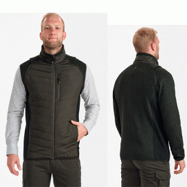 DEERHUNTER MOOR GEWATTEERDE JAS MET UITNEEMBARE MOUWEN