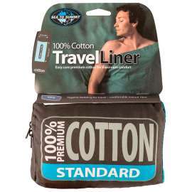 SEA TO SUMMIT LENÇOL DE VIAGEM PREMIUM COTTON LINER DOUBLE