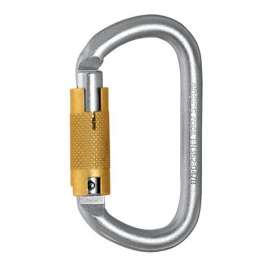 SINGING ROCK OVALER STAHLKARABINER