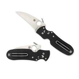 SPYDERCO P'KAL G-10 BLACK TASCHENMESSER